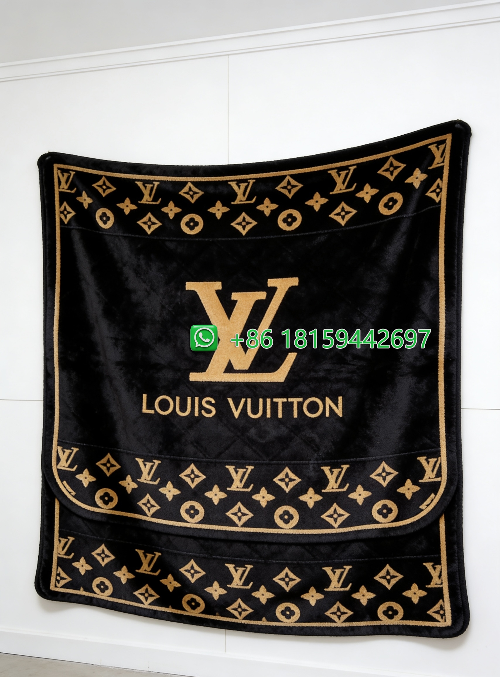Louis Vuitton Throw Blankets